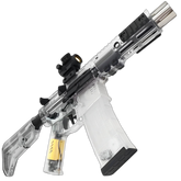SLR 5.0 Gel Blaster for intense gel ball battles with authentic design and precision.